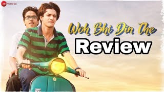 Woh Bhi Din The Bollywood school Love story movie Review [upl. by Atiuqiram]