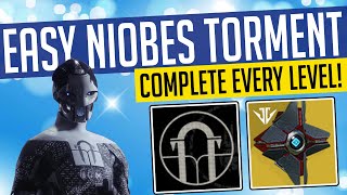 Destiny 2  EASY NIOBES TORMENT Hubris of Niobe Emblem Bypass Codes 1  7 amp More [upl. by Arim]