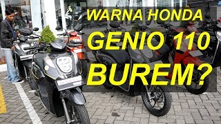 Pilihan Warna Honda Genio 110 Terbaru 2019 Burem [upl. by Nylkaj]