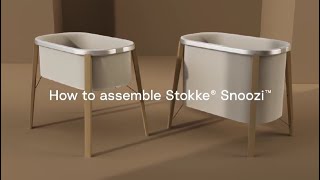 How to assemble Stokke® Snoozi™ [upl. by Dhiren]