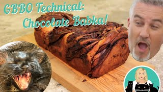 Great British Bake Off Technical  Chocolate Babka Recipe [upl. by Ver324]