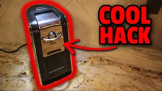 Can Opener Hack Hamilton Beach Smooth Touch Electric Can Opener Review Demo and Hack [upl. by York]