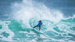 2016 Pro Zarautz Highlights Pumping Surf for Finals Day [upl. by Ahsiema604]