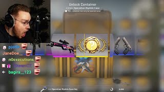 ohnepixel gets insanely lucky opening viewers cases [upl. by Eissirhc]