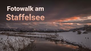 Landschaftsfotografie am Staffelsee Sonnenuntergang [upl. by Fowkes]