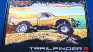 RC ADVENTURES  SCALE RC TRUCK  RC4WD Trail Finder 2  4X4 Toyota Hilux  BV1 UnBox amp Roller Build [upl. by Mercola]