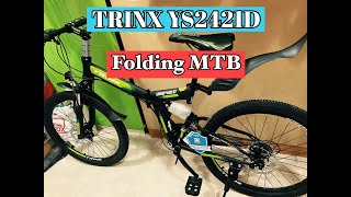 TRINX YS2421D Folding MTB Mountain Bike [upl. by Ardy248]