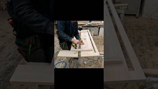 Lovos surinkimaswood woodwork artwork furniture woodworking bed productioncarpenter [upl. by Bannon539]