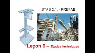 STAB 21  PREFAB  6  Planchers et Toitures préfabriquées  études techniques [upl. by Enelhtac]