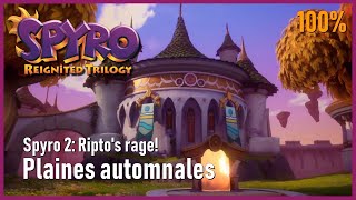 Spyro 2 Riptos rage  Plaines automnales [upl. by Htes]