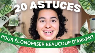 Mes 20 MEILLEURES HABITUDES FRUGALES pour ÉCONOMISER BEAUCOUP DARGENT [upl. by Armalla147]