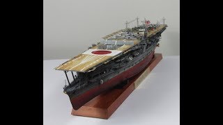 1700 Hasegawa IJN Akaginew tooled [upl. by Einnek458]