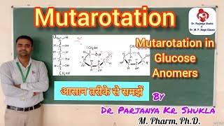 Mutarotation  Mutarotation in Glucose  Anomers  Glucose Structures [upl. by Alvarez]