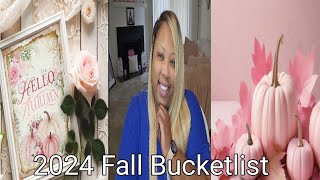 Fall Bucket List Ideas 2024  It Girl Edition [upl. by Hartzel]