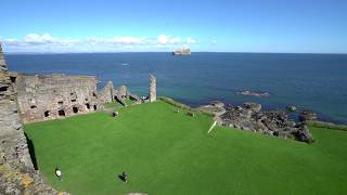 Tantallon Castle 🏰 I Rundreise Schottland 2017 🚌 I vlog8 [upl. by Corie]