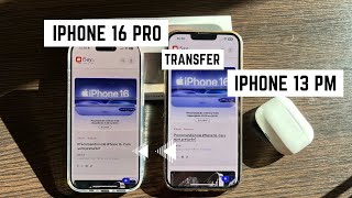 Transfer date iPhone 13 Pro Max către iPhone 16 Pro 4K HDR [upl. by Grae]