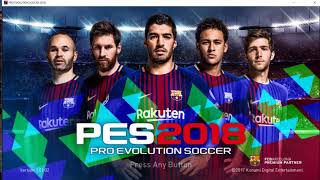 PES 2018 AllIn Patch PC [upl. by Aicilana418]