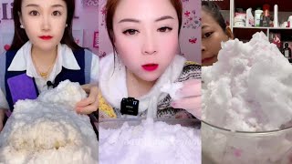 FRESH  CRISPY amp CRUNCHY DRY ICE CHUNKS  FREEZER FROST ASMR [upl. by Akiem]