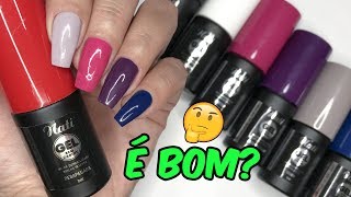 ESMALTE GEL SEM CABINE DA NATI RESENHA ‹ Unhas da Lalá › [upl. by Atinnek519]