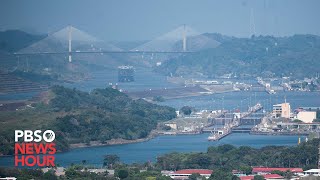 Panama Canal drought causes global disruptions [upl. by Gile450]