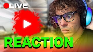 REACTION BOLLENTI al FANTASTICO MONDO di YouTube  🔴LIVE ITA [upl. by Malvie]