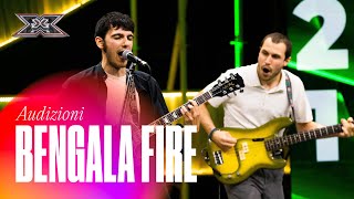 I BENGALA FIRE colpiscono i giudici con VALENCIA  X Factor 2021  AUDIZIONI 3 [upl. by Ysak]