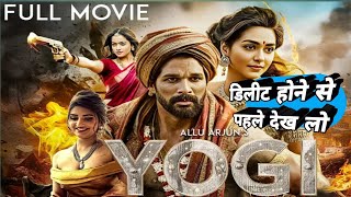 Allu Arjun as Yogi Full HD Movie  New 2024South Indian Action Movie in Hindi Dubbed Sreeleela [upl. by Stoddart]