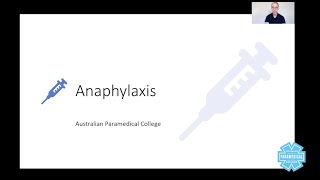 Anaphylaxis  Australian Paramedical College [upl. by Haldis722]