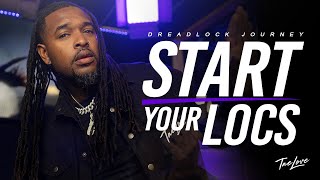 WHAT YOU SHOULD KNOW BEFORE YOU START YOUR DREADLOCK JOUNEY  MrTaeLove [upl. by Maryl]