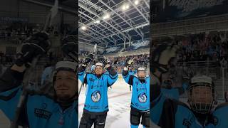 Revivez la victoire des Spartiates de Marseille  😍 hockey nhl icehockey spartiatesmarseille [upl. by Remmus829]