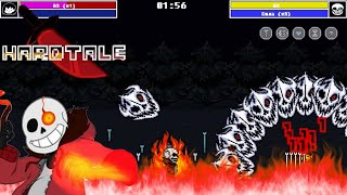 HardTale Sans in Bonetale v16 Custom Skin [upl. by Jaworski708]