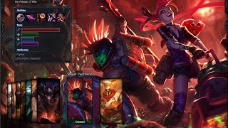 Slayer Pantheon Skin Spotlight Gameplay 1080p HD League Of Legends [upl. by Eilatan]