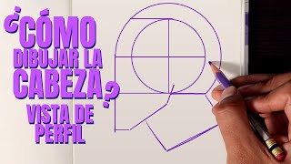 Aprende a dibujar la cabeza I VISTA PERFIL I Anatomía para artistas I Venegas Arte [upl. by Higbee200]