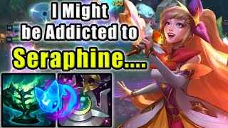 I may be addicted to Seraphine  Diamond Support  Patch 1414 [upl. by Ahsieyk]