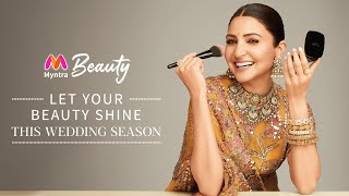 Wedding Beauty Looks with Anushka Sharma  Virtual TryOn  Myntra Beauty [upl. by Gordy]