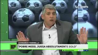 Estudio Futbol 6 Oct 2017 Pagani caliente empate Perú igual celebró Argentina va a clasif [upl. by Elnora1]