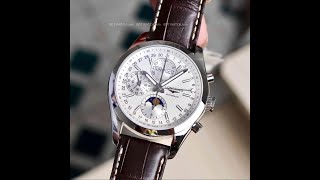 BDT WATCH ĐỒNG HỒ LONGINES CONQUEST CHRONOGRAPH MOONPHASE L27984723 L27984723 [upl. by Naujud]