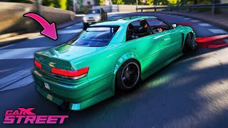 I Built a DRIFT JZX 100 in CarX Street PC [upl. by Cybill]