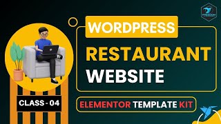 Restaurant Website in WordPress  Elementor template kit  Freedom IT [upl. by Sivla]