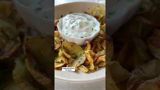 Healthy Potato Chips with Potato Peels  The 1 Ingredient Snack [upl. by Alusru]