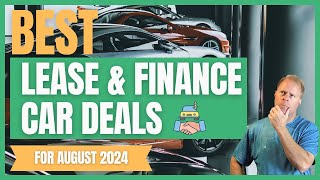 The BEST Vehicle Lease Deals  August 2024 [upl. by Edals]