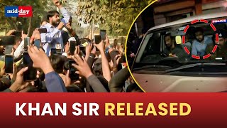 Khan Sir Arrest Khan sir released after detention over protest [upl. by Olpe]