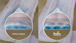 New Pampers Premium Care with Channel Technology [upl. by Eleets]