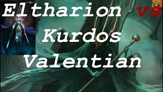 Eltharion vs Kurdos Valentian death match battle report [upl. by Bolling]