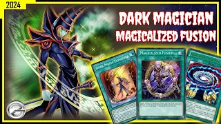 DARK MAGICIAN DECK WITH MAGICALIZED FUSION  Gameplay AUGUST 2024  Yugioh Duel Links [upl. by Ynttirb]