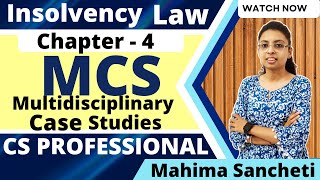 Multidisciplinary Case Studies  MCS CS Professional MDCS CS Profcsprofessional youtube csexams [upl. by Hanson]