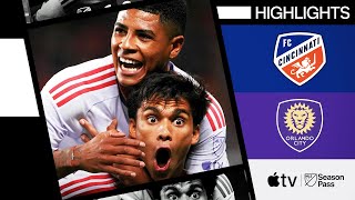 FC Cincinnati vs Orlando City  Full Match Highlights  October 5 2024 [upl. by Arlan]