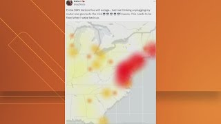 Verizon Fios outage impacting east coast cities [upl. by Nnaed]