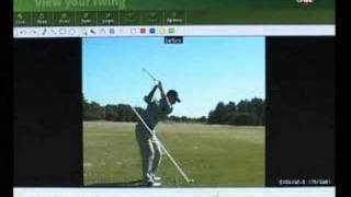 V1 Golf Swing Analysis Software [upl. by Atteuqihc112]