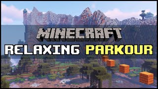 1 hour 20 minutes of relaxing Minecraft Parkour Nostalgia Scenery No Ads [upl. by Ettenawtna]